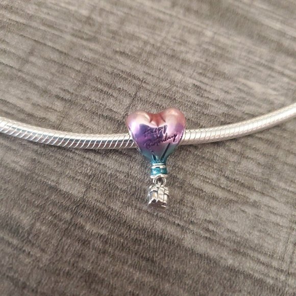 Pandora Happy Birthday Hot Air Balloon Charm - Picture 4 of 5